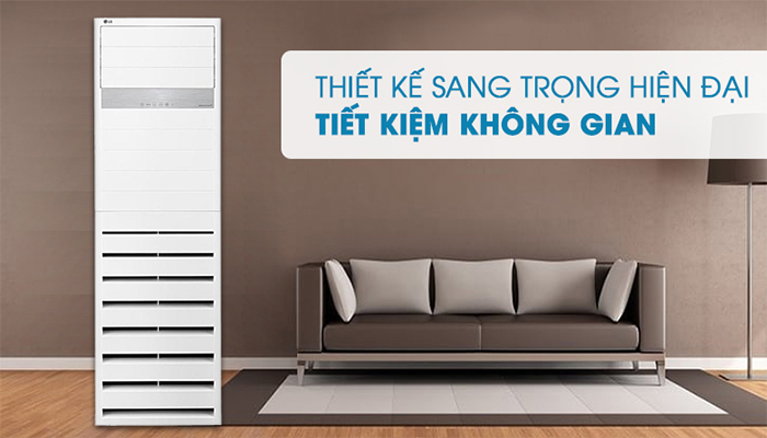 Điều hòa tủ đứng LG thiết kế hiện đại sang trọng