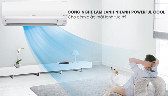 Mitsubishi electric làm lạnh nhanh