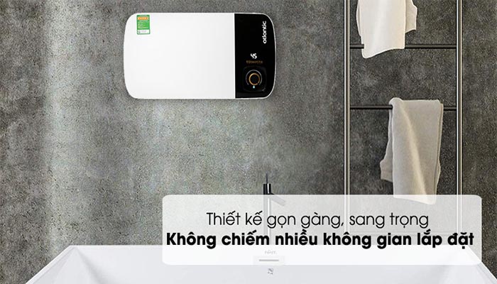 Bình nóng lạnh Atlantic Neo Max 20L thiết kế hiện đại