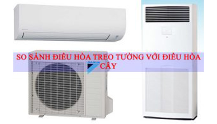 So sánh điều hòa cây và điều hòa treo tường đúng và chi tiết nhất