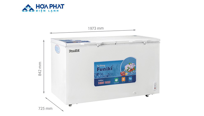 Thông số kỹ thuật Tủ đông 500 lít Funiki HCF-1100 S1PĐ2.N