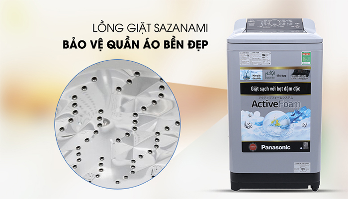 Lồng giặt sazanami hiện đại