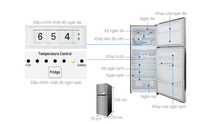 Tủ lạnh LG GN-M422PS