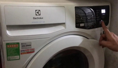 Cách khắc phục máy giặt Electrolux báo lỗi E2 tại nhà