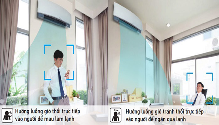 Cảm biến mắt thần thông minh hai khu vực