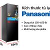 Kích thước tủ lạnh Panasonic các loại phổ biến hiện nay