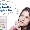 Tủ lạnh chạy bao lâu thì ngắt 1 lần