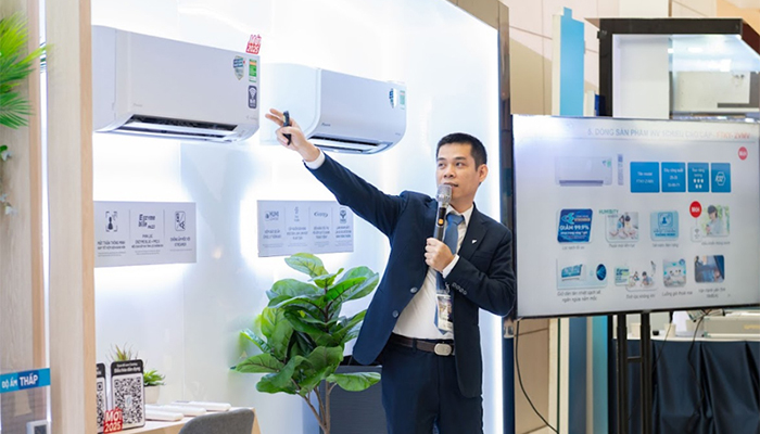 Các mẫu điều hoà Daikin 2025